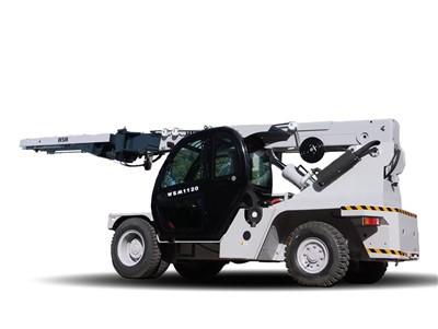 Máquina elevadora telescópica móvil